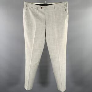 SUIT SUPPLY Size 34 Grey Wool Cuffed Casual Pants